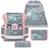 Belmil Schulranzen "Classy" 2026 Set 1. Klasse neue Designs, Sterne, 4tlg.,1. Klasse,