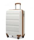 KONO Hartschalen-Trolley Handgep&auml;ck Leicht Hartschalenkoffer aus ABS Reisekoffer mit