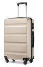 KONO Hartschalen-Trolley Handgep&auml;ck Leicht Hartschalenkoffer aus ABS Reisekoffer mit
