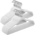 SONGMICS Kleiderb&uuml;gel 20/50er Set rutschfest, (50-tlg), 0,6 cm dick, 360&deg;...