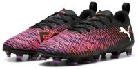 PUMA FUTURE 8 PLAY FG/AG Jr PUMA Black-PUMA White-Glowing Red Fu&szlig;ballschuh