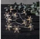 MARELIDA LED-Lichterkette Blumen 10 LED 1,35m Timer Dekolichterkette...