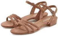 LASCANA Sommerschuh Sandale Sandalette, Sommerschuh mit geflochtenen Riemchen...