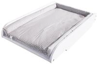 roba&reg; Wickelplatte Adam & Eule, inkl. Wickelauflage &ndash; zum Aufsetzen auf Baby- &