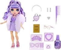 Rainbow High Anziehpuppe Creative Crystals Fashion Doll- Violet