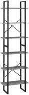 vidaXL B&uuml;cherregal NA B&uuml;cherregal Mehrzweckregal 2 Stk Grau 60x30x210 cm...