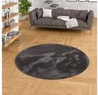 Pergamon Fellteppich Fellteppich Super Soft Pearl Rund, Rund, H&ouml;he: 19 mm