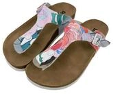 DOGO Lila Zehentrenner Hello Damen Sandalen Zehentrenner Handgefertigt