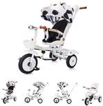 Chipolino Dreirad Futuro 2 in 1, PU-R&auml;der, Musik, Licht, Becherhalter,...