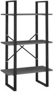 vidaXL B&uuml;cherregal, Lagerregal Grau 60x30x105 cm Massivholz Kiefer