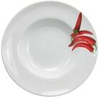 CreaTable Pastateller Essteller Kr&auml;uter, (4 St), Teller Set f&uuml;r 4 Personen,...