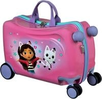 UNDERCOVER Kinderkoffer Ride-on Trolley, Gabby's Dollhouse, 4 Rollen, zum...