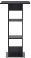 vidaXL Esstisch, Bartisch Schwarz 60x60x110 cm