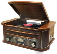 Soundmaster Nostalgieplattenspieler mit Direktencoding 10744 Plattenspieler