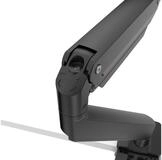 FELLOWES Monitor-Halterung Monitorarm Eppa Crossbar schwarz 8 kg mit Tischklemme