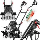 MASKO Elektromotorhacke, Gartenfr&auml;se elektrische Motorhacke 1500 Watt 40cm