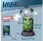 Ravensburger Puzzle Hylkies Marvel Heroes Hulk Sammelfigur, Puzzleteile