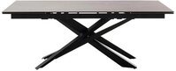 MCA furniture Esstisch Esstisch Tesero, anthrazit / schwarz, ausziehbar, 200(300) x MCA furniture Esstisch Esstisch Tesero, anthrazit / schwarz, ausziehbar, 200(300) x