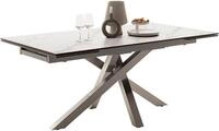 MCA furniture Esstisch silberfarben
