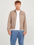 Jack & Jones Bikerjacke JJEDYLAN mit wasserabweisender Funktion unifarben, modisch,