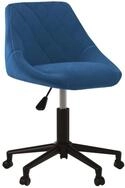 vidaXL Esszimmerstuhl Esszimmerstuhl Drehbar Blau Samt (1 St)