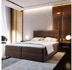 Masseno Boxbett GLOS 140x200 cm mit Bonell Matratze und Topper, Doppelbett,