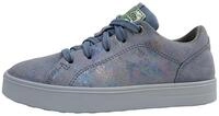 Superfit Superfit Metallic, Glanzleder Schn&uuml;rhalbschuhe Junge blau Klettschuh