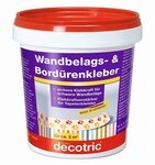decotric&reg; Klebstoff Wandbelags- und Bord&uuml;renkleber wasserfest, 750 g