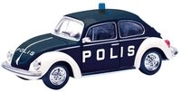 Herpa Modelleisenbahn-Stra&szlig;e H0 Einsatzfahrzeug Modell Volkswagen K&auml;fer 1303...