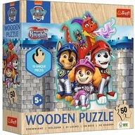 Trefl Puzzle Trefl, Abenteuer mit den Paw Patrol, 50 Teile Holzpuzzle, 50...