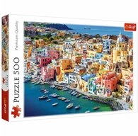 Trefl Puzzle Procida, Kampanien, Italien, 500 Teile, 500 Puzzleteile