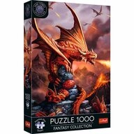 Trefl Puzzle Fantasy Collection: Feuerdrachen, 1000 Teile, 1000 Puzzleteile