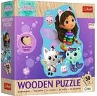 Trefl Puzzle Holz Puzzle Junior 50 - Gabby's Dollhouse, 99 Puzzleteile