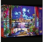 Trefl Puzzle Tea Time: Parisian Moonlight, 1000 Puzzleteile