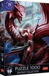 Trefl Puzzle Anne Stokes, Scharlachroter Magier, 1000 Teile Puzzle, 1000...