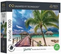 Trefl Puzzle Puzzle UFT Fernweh: Paradiesstrand in Bora-Bora 1000 Teile,...