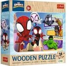 Trefl Puzzle Holz Puzzle Junior 24 - Spidey, 29 Puzzleteile