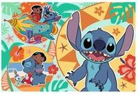 Trefl Puzzle Puzzle Lilo&Stitch: Happy Day MAXI 24 Teile, Puzzleteile