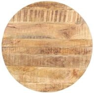 vidaXL Esstisch, Esszimmertisch 80 cm Raues Mangoholz