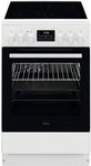 AEG Elektro-Standherd CCB5440CBW, mit Teilauszug, Keramik-Kochfeld mit 4...