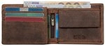 Benthill Geldb&ouml;rse Herren Echtleder RFID Portemonnaie Slim Gelbeutel Vintage Leder,