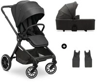 hauck TOYS FOR KIDS Kinder-Buggy Kinderwagen-Set Move n' Care Set Black