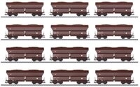 M&auml;rklin G&uuml;terwagen H0 12er-Wagen-Set Falder NS 182 der DB AG 46670
