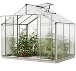 GFP Gew&auml;chshaus Orchidee 3, inkl. Alu-Fundamentrahmen & automatischem...