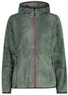 CMP Fleecejacke CMP Damen Fleecejacke Woman Jacket Fix Hood 38P1546