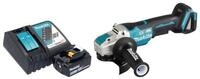Makita Winkelschleifer DGA 520 RT1X1 18 V 125 mm X-LOCK Brushless + 1x Akku 5,0 Ah +