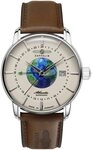 ZEPPELIN Automatikuhr Atlantic Automatic GMT 8468-5, Armbanduhr, Herrenuhr, Made in