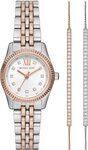 MICHAEL KORS Quarzuhr Michael Kors Damen-Uhren-Sets Analog Quarz