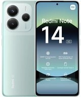 Xiaomi Redmi Note 14 5G 256 GB / 8 GB - Smartphone - coral green Smartphone (6,67