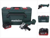 metabo Winkelschleifer W 18 L 9-125 Akku Winkelschleifer 18 V 125 mm + 1x Akku 5,5 Ah